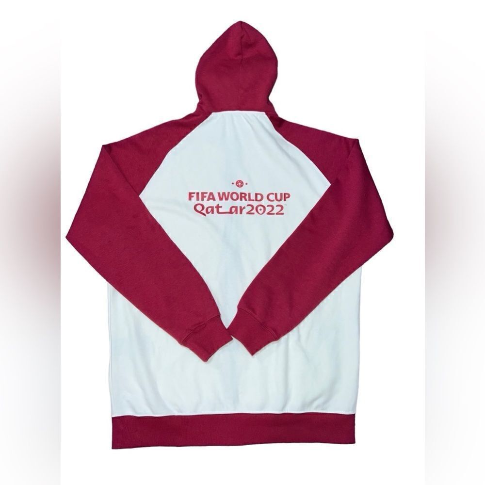 2022 World Cup Zip Up Hoodie Size Large